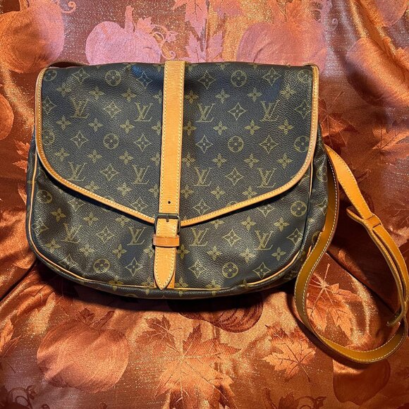 💼 Louis Vuitton Saumur 35 – Authentic Vintage 1995 - Picture 1 of 16